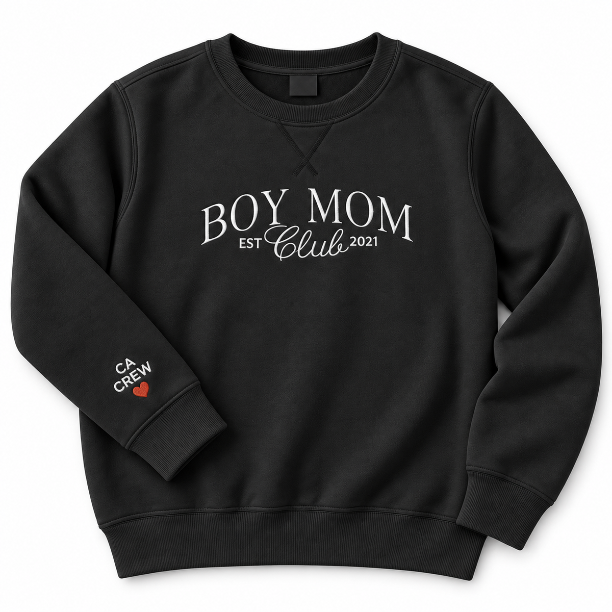 Boy Mom Crewneck Sweatshirt