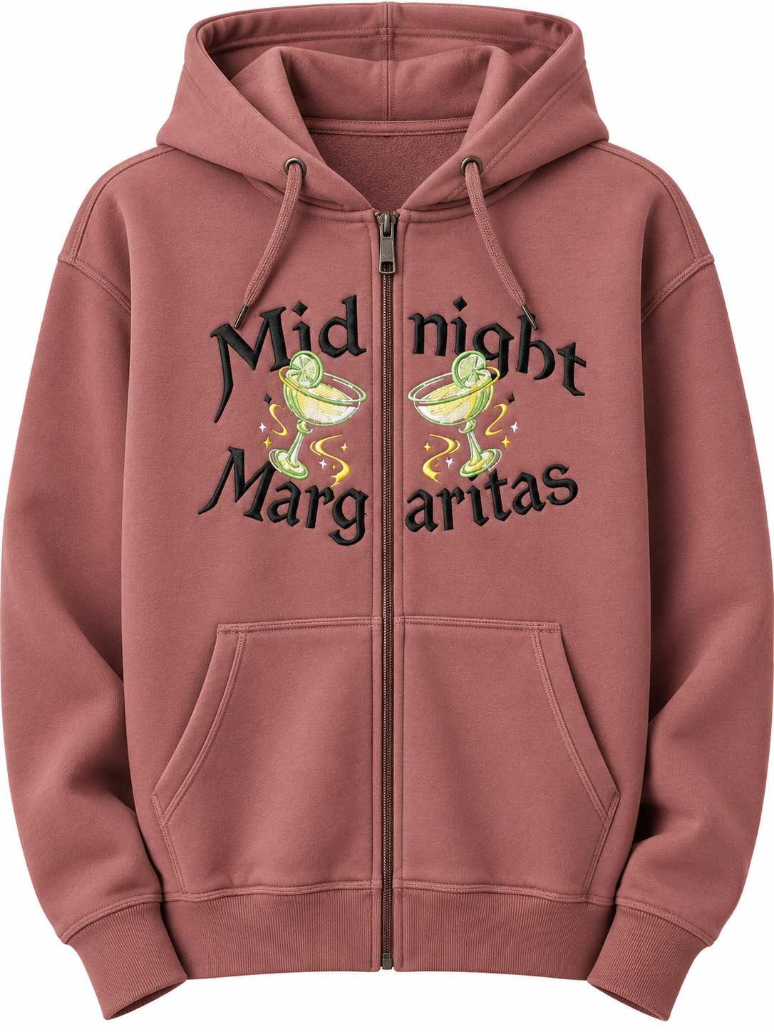 Midnight Margaritas Zip Hoodie